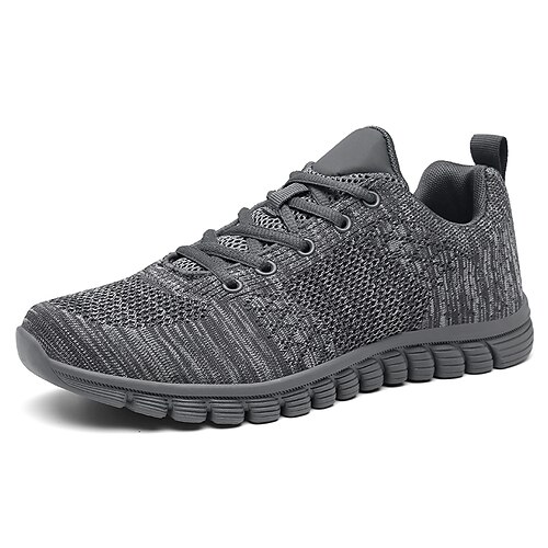 Homens Tênis Sapatos Confortáveis Esportivo Casual Ao ar livre Diário Sapatos de fitness e cross training Caminhada Tecelagem voadora Preto Cinzento Outono Primavera
Homens Tênis Sapatos Confortáveis Esportivo Casual Ao ar livre Diário Sapatos de fitness e cross training Caminhada Tecelagem voadora Preto Cinzento Outono Primavera
