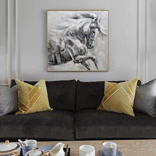 Oil Painting Handmade Hand Painted Wall Art Abstract Animal Horse Canvas Painting Home Decoration Decor Stretched Frame Ready to Hang
Oil Painting Handmade Hand Painted Wall Art Abstract Animal Horse Canvas Painting Home Decoration Decor Stretched Frame Ready to Hang