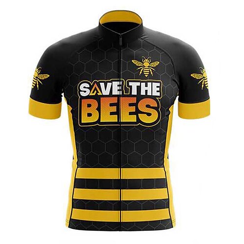 21Grams Men's Cycling Jersey Short Sleeve Bike Top with 3 Rear Pockets Mountain Bike MTB Road Bike Cycling Breathable Quick Dry Moisture Wicking Reflective Strips Black Yellow Polyester Spandex Sports
21Grams Men's Cycling Jersey Short Sleeve Bike Top with 3 Rear Pockets Mountain Bike MTB Road Bike Cycling Breathable Quick Dry Moisture Wicking Reflective Strips Black Yellow Polyester Spandex Sports