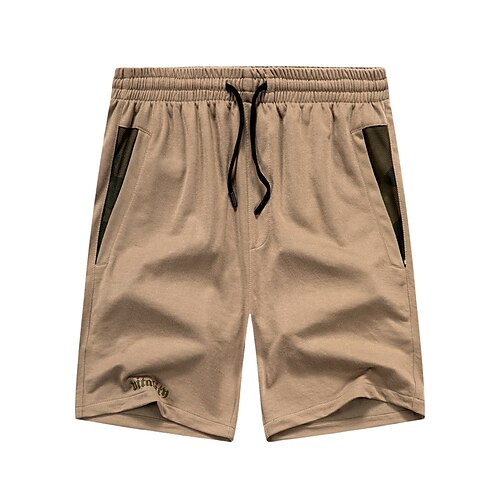 Men's Shorts Casual Shorts Pocket Drawstring Elastic Waist Letter Daily Holiday 100% Cotton Streetwear Stylish ArmyGreen Black Micro-elastic
Men's Shorts Casual Shorts Pocket Drawstring Elastic Waist Letter Daily Holiday 100% Cotton Streetwear Stylish ArmyGreen Black Micro-elastic