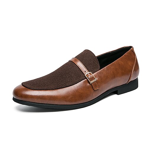 Hombre Zapatos de taco bajo y Slip-On Tallas Grandes Casual Clásico Diario Oficina y carrera PU Negro Marrón Verano Primavera
Hombre Zapatos de taco bajo y Slip-On Tallas Grandes Casual Clásico Diario Oficina y carrera PU Negro Marrón Verano Primavera