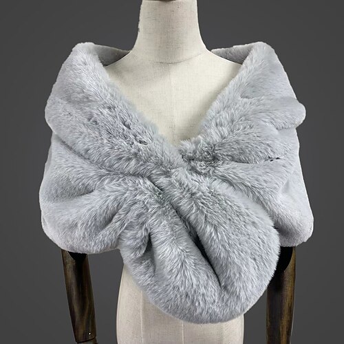 Sleeveless Pure / Luxurious Faux Fur Party / Event / Party Shawl Wrap / Shawls / Women's Wrap With Pure Color
Sleeveless Pure / Luxurious Faux Fur Party / Event / Party Shawl Wrap / Shawls / Women's Wrap With Pure Color