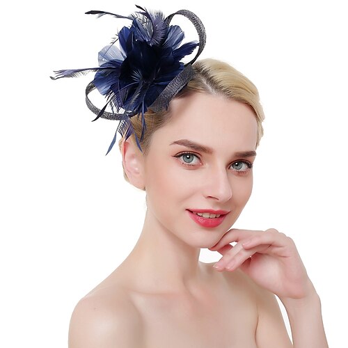 Fascinators Sombreros Organdí Poliéster / Poliamida Sombrero de copa Fiesta / Noche Festivos Copa Melbourne Estilo retro Elegante Con Pluma Apliques Celada Sombreros
Fascinators Sombreros Organdí Poliéster / Poliamida Sombrero de copa Fiesta / Noche Festivos Copa Melbourne Estilo retro Elegante Con Pluma Apliques Celada Sombreros