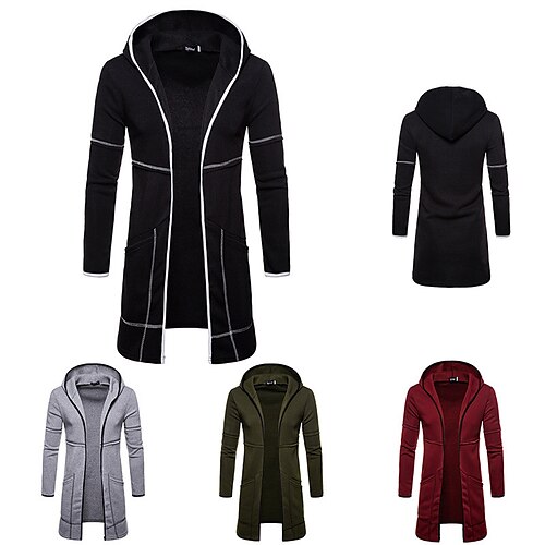Homme Sweat à capuche zippé Rouge vin Vert Gris Claire Noir Capuche Couleur unie Zippé Poche avant Casual du quotidien Vacances Vêtement de sport Casual Grand et grand Printemps Automne Vêtement
Homme Sweat à capuche zippé Rouge vin Vert Gris Claire Noir Capuche Couleur unie Zippé Poche avant Casual du quotidien Vacances Vêtement de sport Casual Grand et grand Printemps Automne Vêtement