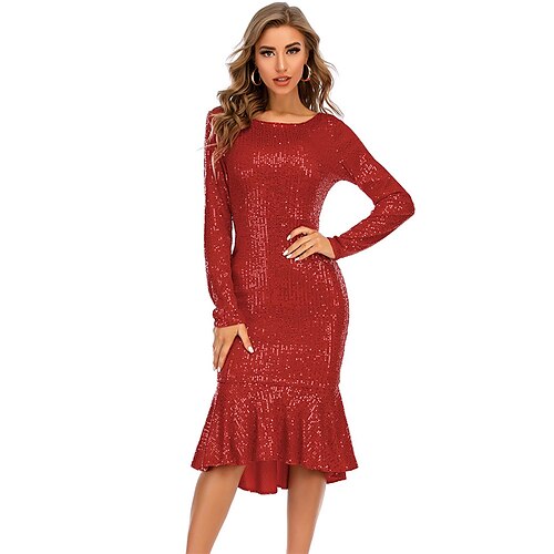 Der große Gatsby Charleston Brüllen 20s 1920s Cocktailkleid Vintage-Kleid Flapper Kleid Ballkleid Damen Pailletten Kostüm Jahrgang Cosplay Veranstaltung / Fest Hochzeitsfeier Festival Langarm Kleid
Der große Gatsby Charleston Brüllen 20s 1920s Cocktailkleid Vintage-Kleid Flapper Kleid Ballkleid Damen Pailletten Kostüm Jahrgang Cosplay Veranstaltung / Fest Hochzeitsfeier Festival Langarm Kleid