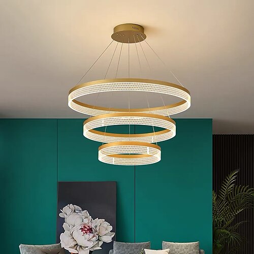 80 cm lampada a sospensione led anello metallo spazzolato moderno 220-240v 110-120v
80 cm lampada a sospensione led anello metallo spazzolato moderno 220-240v 110-120v