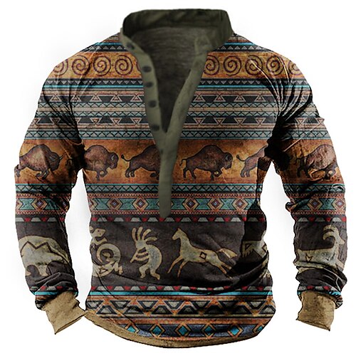 Per uomo Plus Size Felpa Grande e alto Pop art Collare Henley Manica lunga Primavera estate Essenziale Vintage Originale Informale Sportivo Informale Top / Animali / Militare
Per uomo Plus Size Felpa Grande e alto Pop art Collare Henley Manica lunga Primavera estate Essenziale Vintage Originale Informale Sportivo Informale Top / Animali / Militare