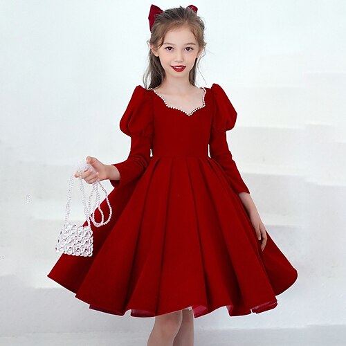 Bambino Da ragazza Vestito da festa Tinta unica Vestito tubino Fino a metà polpaccio Vestito Prestazioni Retato Girocollo Manica lunga Da principessa Vestito 2-12 anni Estate Rosso
Bambino Da ragazza Vestito da festa Tinta unica Vestito tubino Fino a metà polpaccio Vestito Prestazioni Retato Girocollo Manica lunga Da principessa Vestito 2-12 anni Estate Rosso