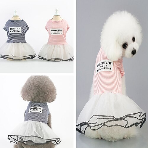 Dog Cat Dress Casual / Daily Festival Dog Clothes Puppy Clothes Dog Outfits Breathable Blue Pink Costume for Girl and Boy Dog Fabric S M L XL
Dog Cat Dress Casual / Daily Festival Dog Clothes Puppy Clothes Dog Outfits Breathable Blue Pink Costume for Girl and Boy Dog Fabric S M L XL
