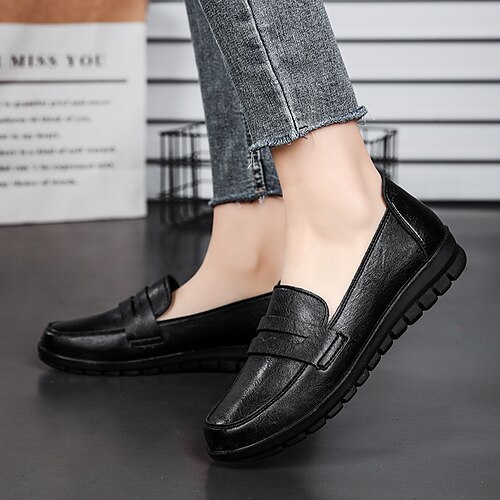 Per donna Ballerine Mocassini Mocassini Classici Ufficio Giornaliero Piatto Punta tonda Lavoro minimalismo Footing Similpelle Mocassino Tinta unica Nero Giallo Borgogna
Per donna Ballerine Mocassini Mocassini Classici Ufficio Giornaliero Piatto Punta tonda Lavoro minimalismo Footing Similpelle Mocassino Tinta unica Nero Giallo Borgogna