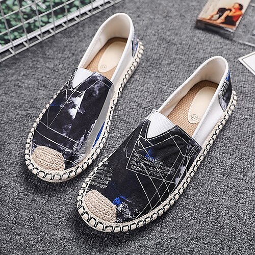 Herre En pedal fiskere sandaler Klut Loafers Fritid Atletisk Gange Lerret Svart Gul Dusty Rose Sommer
Herre En pedal fiskere sandaler Klut Loafers Fritid Atletisk Gange Lerret Svart Gul Dusty Rose Sommer