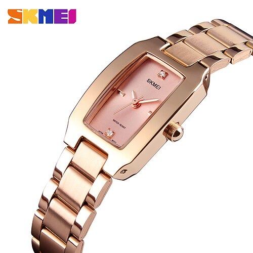 SKMEI Quartz Watch for Women Analog Quartz Stylish Fashion Classic Waterproof Metal Alloy Fashion
SKMEI Quartz Watch for Women Analog Quartz Stylish Fashion Classic Waterproof Metal Alloy Fashion