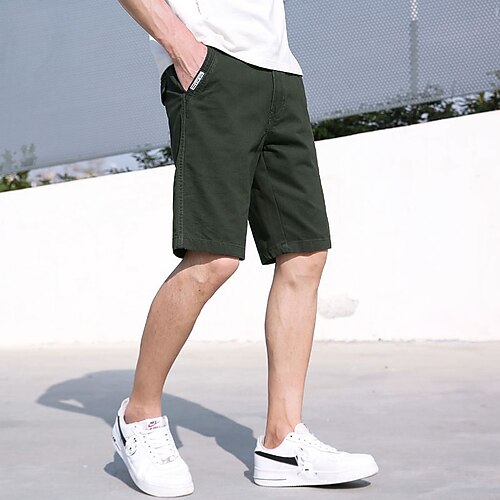 Men's Casual Fashion Shorts Cargo Pants Pocket Short Pants Casual Inelastic Plain Solid Colored Cycling Breathable Mid Waist ArmyGreen Blue Black Grey Khaki 28 29 30 31 32
Men's Casual Fashion Shorts Cargo Pants Pocket Short Pants Casual Inelastic Plain Solid Colored Cycling Breathable Mid Waist ArmyGreen Blue Black Grey Khaki 28 29 30 31 32