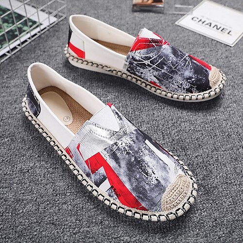 Men's Loafers & Slip-Ons Fishermen sandals Cloth Loafers Casual Athletic Walking Shoes Canvas Black Yellow Dusty Rose Summer
Men's Loafers & Slip-Ons Fishermen sandals Cloth Loafers Casual Athletic Walking Shoes Canvas Black Yellow Dusty Rose Summer