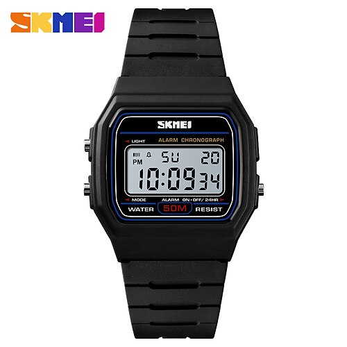 SKMEI Digital Watch for Men Digital Digital Stylish Stylish Casual Waterproof Alarm Clock Stopwatch ABS PU Leather Fashion
SKMEI Digital Watch for Men Digital Digital Stylish Stylish Casual Waterproof Alarm Clock Stopwatch ABS PU Leather Fashion