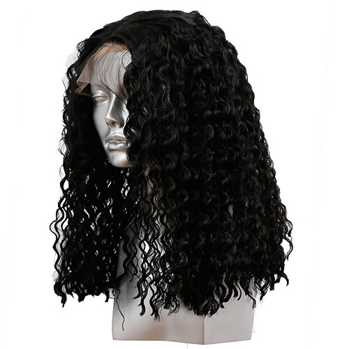Synthetic Lace Wig Afro Curly Style 12-20 inch Black Middle Part 13x4x1 T Part Lace Front Wig Unisex Wig Black / Daily Wear / Synthetic Hair
Synthetic Lace Wig Afro Curly Style 12-20 inch Black Middle Part 13x4x1 T Part Lace Front Wig Unisex Wig Black / Daily Wear / Synthetic Hair