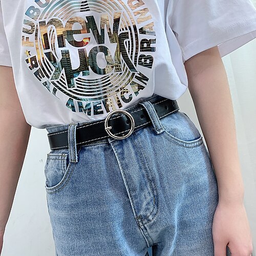Women's Unisex PU Buckle Belt PU Leather O-ring Buckle O-ring Casual Classic Party Daily Black Coffee 
Women's Unisex PU Buckle Belt PU Leather O-ring Buckle O-ring Casual Classic Party Daily Black Coffee