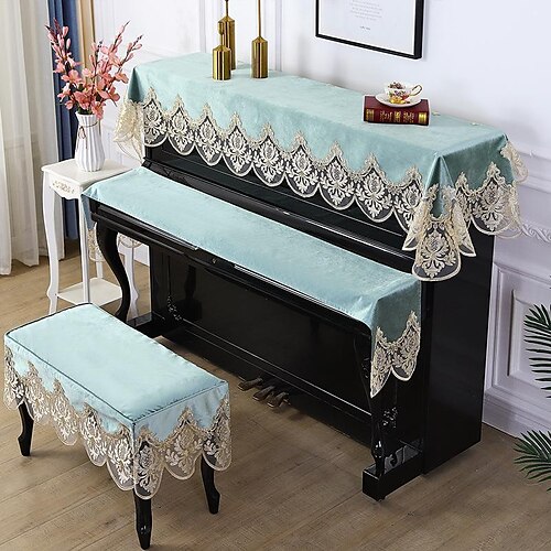 Upright Piano Cover Cloth Lace Piano Runner Covers Home Decorative Dustproof Covers
Upright Piano Cover Cloth Lace Piano Runner Covers Home Decorative Dustproof Covers
