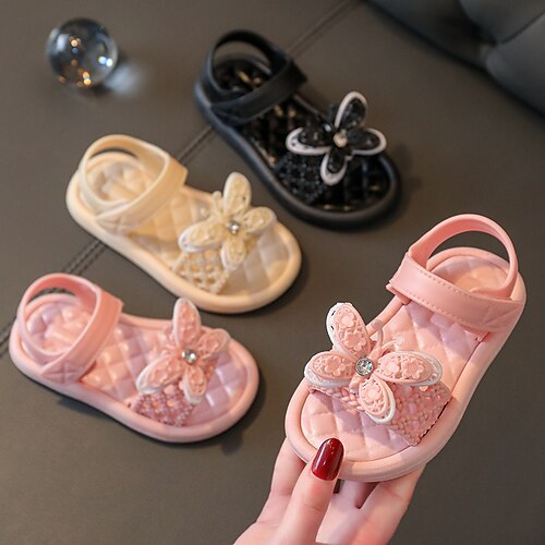 Girls' Sandals Mary Jane Flower Girl Shoes Children's Day PVC Portable Flower Girl Shoes Big Kids(7years ) Little Kids(4-7ys) Daily Beach Butterfly Black Pink Beige Summer
Girls' Sandals Mary Jane Flower Girl Shoes Children's Day PVC Portable Flower Girl Shoes Big Kids(7years ) Little Kids(4-7ys) Daily Beach Butterfly Black Pink Beige Summer