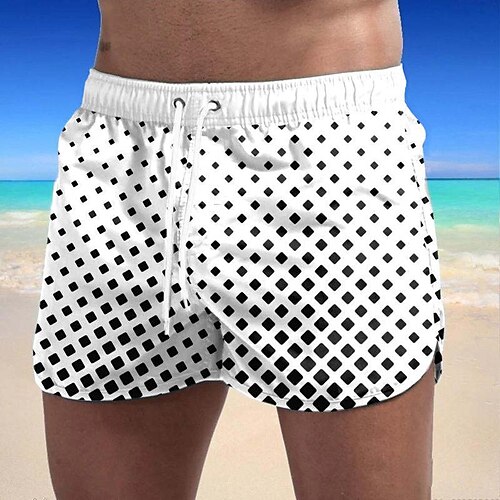 Men's Casual Fashion Shorts Beach Shorts 3D Print Elastic Drawstring Design Short Pants Daily Holiday Micro-elastic Graphic Geometry Comfort Soft Mid Waist Black / White Green / Black White Black M L
Men's Casual Fashion Shorts Beach Shorts 3D Print Elastic Drawstring Design Short Pants Daily Holiday Micro-elastic Graphic Geometry Comfort Soft Mid Waist Black / White Green / Black White Black M L