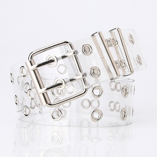 Women's Unisex Clear Belt Plastic Prong Buckle Eyelet Casual Classic Party Daily Clear
Women's Unisex Clear Belt Plastic Prong Buckle Eyelet Casual Classic Party Daily Clear