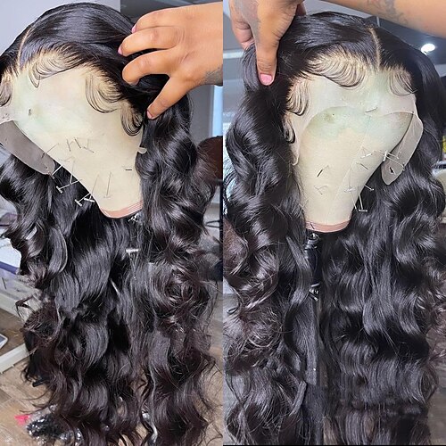 Black Synthetic Lace Front Wig Loose Wave Heat Resistant Fiber Natural Hairline Daily Wigs For Women
Black Synthetic Lace Front Wig Loose Wave Heat Resistant Fiber Natural Hairline Daily Wigs For Women