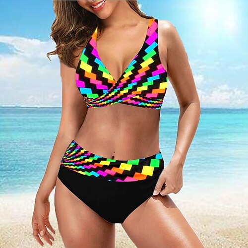 Women's Swimwear Bikini 2 Piece Plus Size Swimsuit Slim for Big Busts Plain Multi Color Yellow Camisole Strap Bathing Suits New Vacation Fashion / Sexy / Padded Bras
Women's Swimwear Bikini 2 Piece Plus Size Swimsuit Slim for Big Busts Plain Multi Color Yellow Camisole Strap Bathing Suits New Vacation Fashion / Sexy / Padded Bras