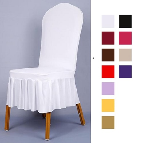 Dining Chair Covers,Ruffled Skirt Stool Slipcover Stretch Spandex Chair Protectors Short Kitchen Chair Seat Cover for Home Dining Room Party Wedding
Dining Chair Covers,Ruffled Skirt Stool Slipcover Stretch Spandex Chair Protectors Short Kitchen Chair Seat Cover for Home Dining Room Party Wedding