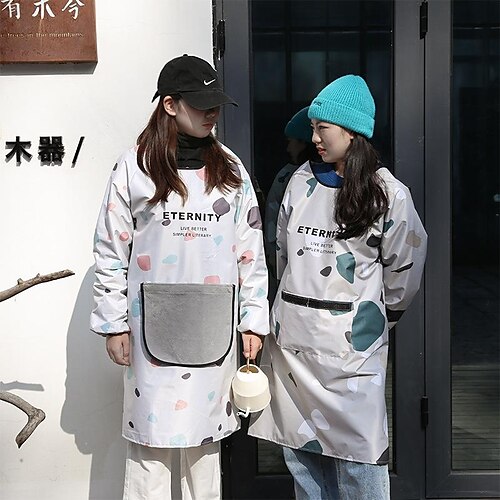 Chef Apron Waterproof for Women with Pocket Sleeves Work Aprons Cross Back Heavy Duty Adjustable
Chef Apron Waterproof for Women with Pocket Sleeves Work Aprons Cross Back Heavy Duty Adjustable