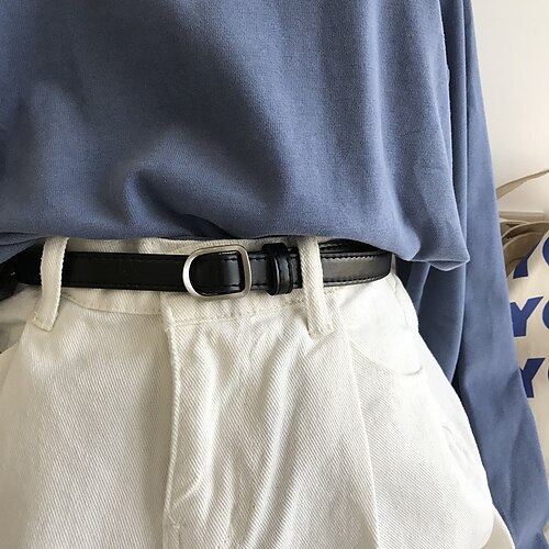 Women's Unisex PU Buckle Belt PU Leather Prong Buckle Plain Casual Classic Party Daily Black Brown Coffee
Women's Unisex PU Buckle Belt PU Leather Prong Buckle Plain Casual Classic Party Daily Black Brown Coffee
