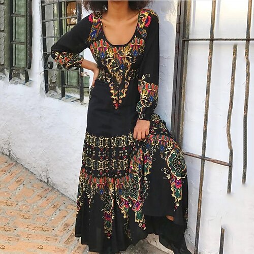 Per donna Abito casual Vestito svasato Abito lungo Abito lungo Nero Blu Vino Manica lunga Floreale Stampa Inverno Autunno Girocollo Vestito invernale Abito autunnale 2022 S M L XL XXL 3XL
Per donna Abito casual Vestito svasato Abito lungo Abito lungo Nero Blu Vino Manica lunga Floreale Stampa Inverno Autunno Girocollo Vestito invernale Abito autunnale 2022 S M L XL XXL 3XL