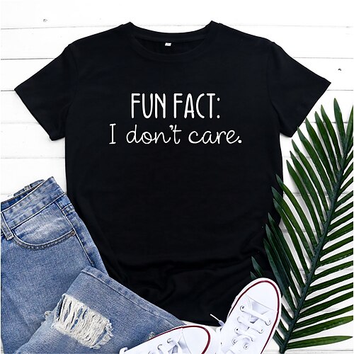 Women's T shirt Basic Print Letter Basic Round Neck T-shirt Sleeve Stard Summer pea green Blue White Black Dark Red
Women's T shirt Basic Print Letter Basic Round Neck T-shirt Sleeve Stard Summer pea green Blue White Black Dark Red