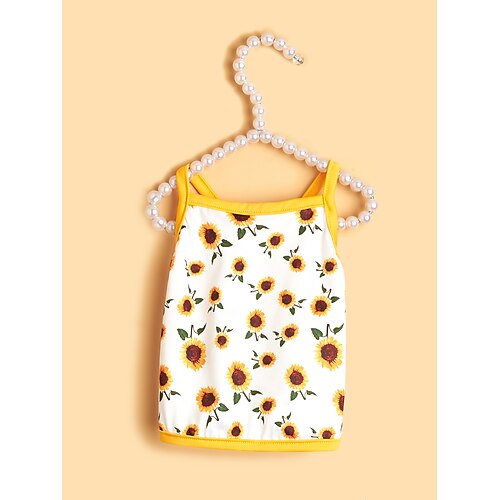Dog Cat Vest Flower Cute Holiday Casual / Daily Dog Clothes Puppy Clothes Dog Outfits Comfortable Yellow Costume for Girl and Boy Dog Polyster XXL
Dog Cat Vest Flower Cute Holiday Casual / Daily Dog Clothes Puppy Clothes Dog Outfits Comfortable Yellow Costume for Girl and Boy Dog Polyster XXL