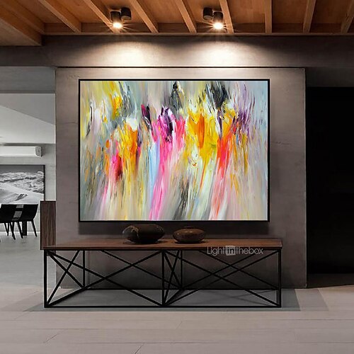 Oil Painting Hand Painted Horizontal Panoramic Abstract Landscape Modern Rolled Canvas (No Frame)
Oil Painting Hand Painted Horizontal Panoramic Abstract Landscape Modern Rolled Canvas (No Frame)
