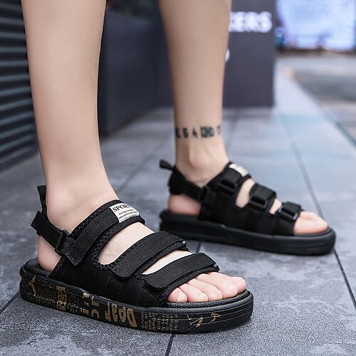 Hombre Sandalias Casual Diario Zapatos de Paseo Malla Negro y Oro Negro y blanco Otoño Primavera
Hombre Sandalias Casual Diario Zapatos de Paseo Malla Negro y Oro Negro y blanco Otoño Primavera