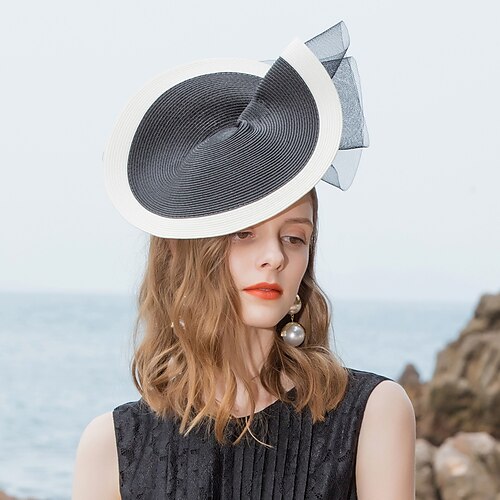 Elegant Fashion Tulle / Straw Hats with Tulle 1pc Special Occasion / Party / Evening Headpiece
Elegant Fashion Tulle / Straw Hats with Tulle 1pc Special Occasion / Party / Evening Headpiece