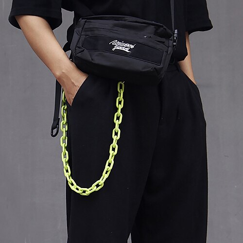 Men's Women's Pants Chain Wallet Chain Pocket Chain Plastic Buckle Free Chain Casual Classic Party Daily Green
Men's Women's Pants Chain Wallet Chain Pocket Chain Plastic Buckle Free Chain Casual Classic Party Daily Green
