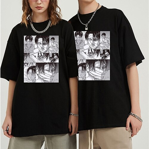 Inspired by Attack on Titan Mikasa Ackerman Cosplay Costume T-shirt 100% Polyester Pattern Harajuku Graphic Kawaii T-shirt For Men's / Women's / Couple's
Inspired by Attack on Titan Mikasa Ackerman Cosplay Costume T-shirt 100% Polyester Pattern Harajuku Graphic Kawaii T-shirt For Men's / Women's / Couple's