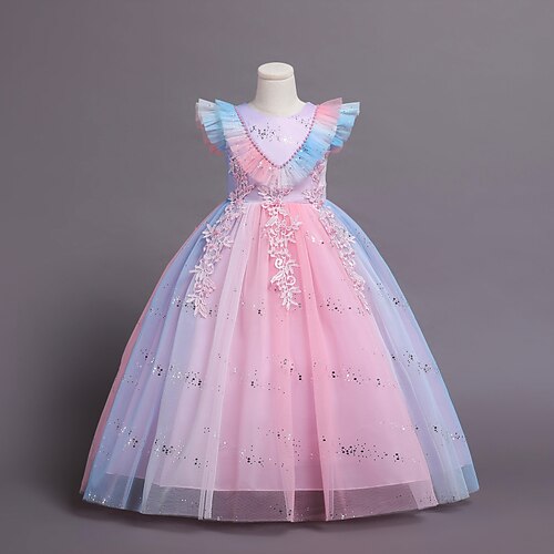 Bambino Da ragazza Vestito Arcobaleno Vestito Abito da battesimo Girocollo Manica corta Da principessa Vestito 4-13 anni Estate Rosa Blu Viola
Bambino Da ragazza Vestito Arcobaleno Vestito Abito da battesimo Girocollo Manica corta Da principessa Vestito 4-13 anni Estate Rosa Blu Viola