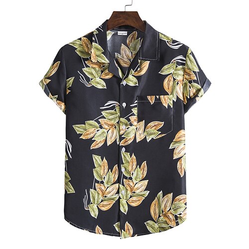 Men's Shirt Graphic Turndown A B C D E Short Sleeve Casual Daily Tops Tropical
Men's Shirt Graphic Turndown A B C D E Short Sleeve Casual Daily Tops Tropical