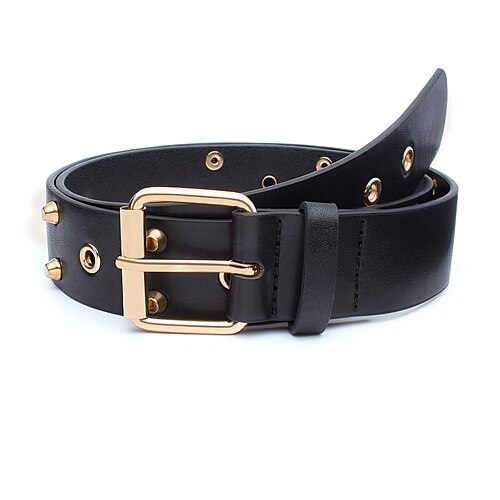 Women's PU Buckle Belt PU Leather Metal Bucke Geometric Sporty Classic Party Gift Black
Women's PU Buckle Belt PU Leather Metal Bucke Geometric Sporty Classic Party Gift Black