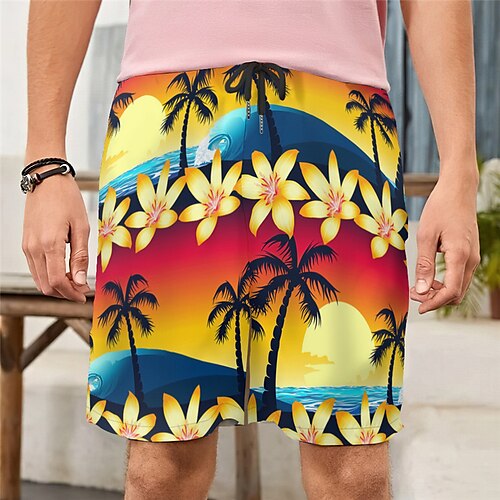 Men's Casual Fashion Shorts Beach Shorts 3D Print Elastic Drawstring Design Knee Length Pants Daily Holiday Micro-elastic Graphic Coconut Tree Comfort Soft Mid Waist Orange M L XL XXL
Men's Casual Fashion Shorts Beach Shorts 3D Print Elastic Drawstring Design Knee Length Pants Daily Holiday Micro-elastic Graphic Coconut Tree Comfort Soft Mid Waist Orange M L XL XXL