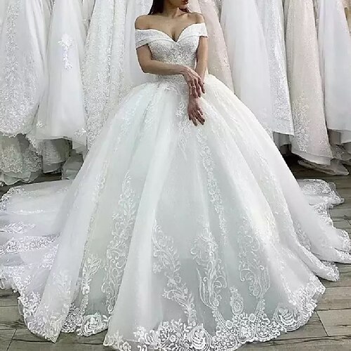 Fidanzamento Da cerimonia Abiti da sposa Strascico di corte Da ballo Manica corta Senza spalline Di pizzo Con Con applique 2023 Abiti da sposa
Fidanzamento Da cerimonia Abiti da sposa Strascico di corte Da ballo Manica corta Senza spalline Di pizzo Con Con applique 2023 Abiti da sposa