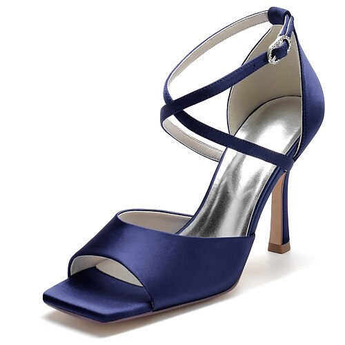 Mujer Zapatos de boda Boda Fiesta Sandalias de boda Verano Hebilla Tacón de Aguja Puntera abierta Sensual Minimalismo Satén Correa cruzada Color sólido Vino Negro Blanco
Mujer Zapatos de boda Boda Fiesta Sandalias de boda Verano Hebilla Tacón de Aguja Puntera abierta Sensual Minimalismo Satén Correa cruzada Color sólido Vino Negro Blanco