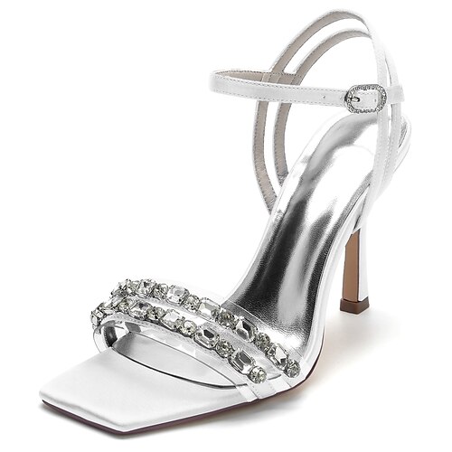 Mujer Zapatos de boda Sandalias con correa en el tobillo Boda Fiesta Sandalias de boda Verano Pedrería Tacón de Aguja Puntera abierta Lujoso Elegante Satén PVC Tira de tobillo Color sólido Vino Negro
Mujer Zapatos de boda Sandalias con correa en el tobillo Boda Fiesta Sandalias de boda Verano Pedrería Tacón de Aguja Puntera abierta Lujoso Elegante Satén PVC Tira de tobillo Color sólido Vino Negro
