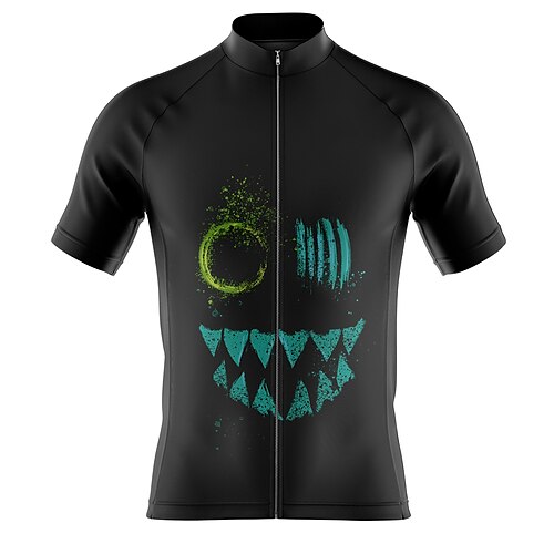 21Grams Men's Cycling Jersey Short Sleeve Bike Top with 3 Rear Pockets Mountain Bike MTB Road Bike Cycling Breathable Quick Dry Moisture Wicking Reflective Strips Black Skull Polyester Spandex Sports
21Grams Men's Cycling Jersey Short Sleeve Bike Top with 3 Rear Pockets Mountain Bike MTB Road Bike Cycling Breathable Quick Dry Moisture Wicking Reflective Strips Black Skull Polyester Spandex Sports