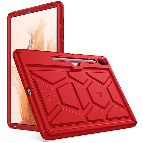 TurtleSkin Heavy Duty Case for Galaxy Tab S7 FE 12.4 Inch 2021 / Galaxy Tab S7 Plus 2020 with S Pen Holder Rugged Shockproof Drop Protection Kids Friendly Silicone Cover Case
TurtleSkin Heavy Duty Case for Galaxy Tab S7 FE 12.4 Inch 2021 / Galaxy Tab S7 Plus 2020 with S Pen Holder Rugged Shockproof Drop Protection Kids Friendly Silicone Cover Case