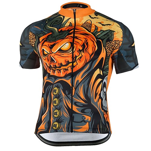 21Grams Men's Cycling Jersey Short Sleeve Bike Top with 3 Rear Pockets Mountain Bike MTB Road Bike Cycling Breathable Quick Dry Moisture Wicking Reflective Strips Orange Graphic Polyester Spandex
21Grams Men's Cycling Jersey Short Sleeve Bike Top with 3 Rear Pockets Mountain Bike MTB Road Bike Cycling Breathable Quick Dry Moisture Wicking Reflective Strips Orange Graphic Polyester Spandex
