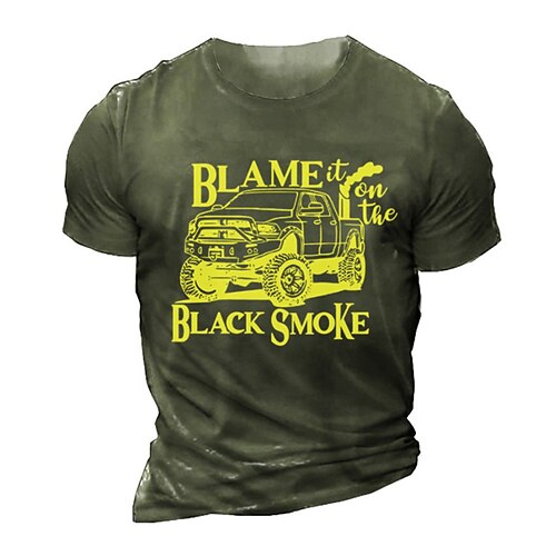 Men's Unisex T shirt 3D Print Graphic Prints Car Crew Neck Street Daily Print Short Sleeve Tops Casual Designer Big and Tall Sports Green Blue Black
Men's Unisex T shirt 3D Print Graphic Prints Car Crew Neck Street Daily Print Short Sleeve Tops Casual Designer Big and Tall Sports Green Blue Black