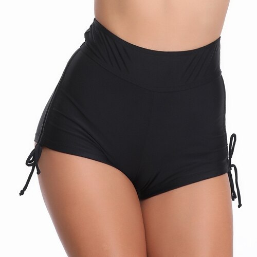 Women's Swimwear Cover Up Swim Shorts Normal Swimsuit High Waist Elastic Waist High Waisted Pure Color Black Bathing Suits Sports Neutral Casual / Vacation / Modern / New
Women's Swimwear Cover Up Swim Shorts Normal Swimsuit High Waist Elastic Waist High Waisted Pure Color Black Bathing Suits Sports Neutral Casual / Vacation / Modern / New